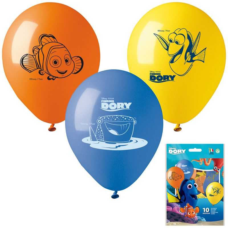 Ballons Anniversaire Le Monde De Dory Decoration Gouter Anniversaire Nemo