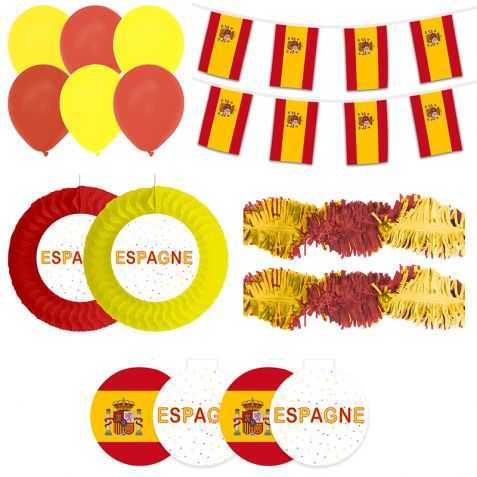 Deco Vitrine Theme Espagne Kit Deco Espagnole