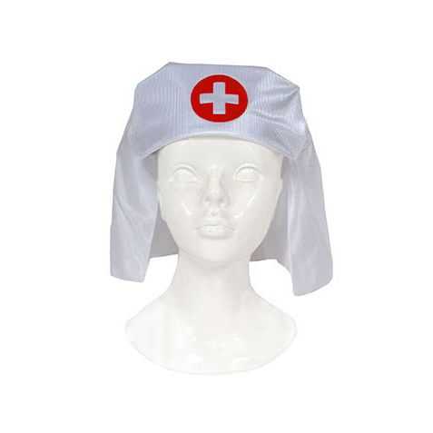 Chapeau infirmière croix rouge -  France