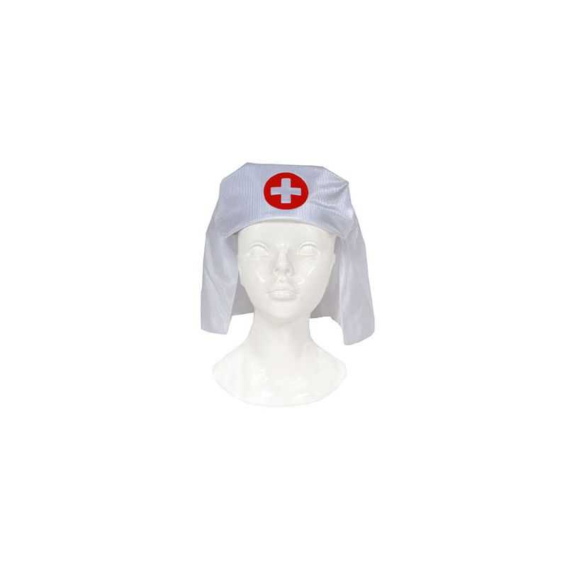 Bandeau De Chapeau D'infirmière Avec Croix Rouge Accessoires - Temu France