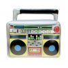 Poste radio cassettes gonflable