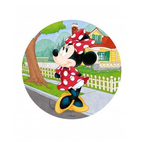 Disque en azyme Minnie 20 cm