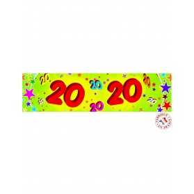 Banderole papier 20 ans 0,16x2,44m