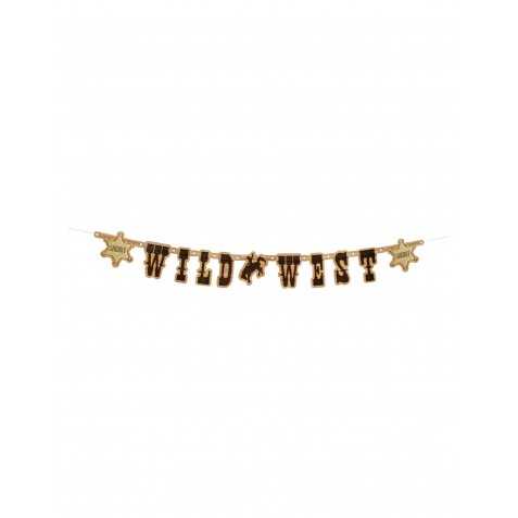 Guirlande en plastique Western Wild West 1,10 m