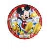 8 Petites assiettes en carton Mickey Mouse 20 cm