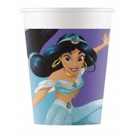 8 Gobelets en carton Princesses Disney Jour de Rêve 200 ml