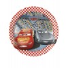 8 Petites assiettes en carton Cars 3 20 cm