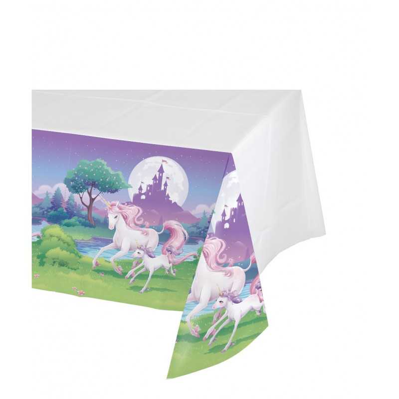 Nappe Anniversaire Licorne Monsieur Paillettes