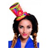 Mini chapeau haut de forme clown adulte