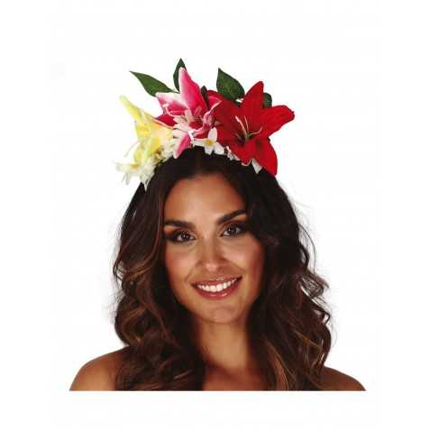 Couronne de fleurs aloha