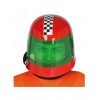 Casque pilote formule 1 rouge enfant