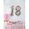 Ballon anniversaire en forme de Chiffre 0 Argent