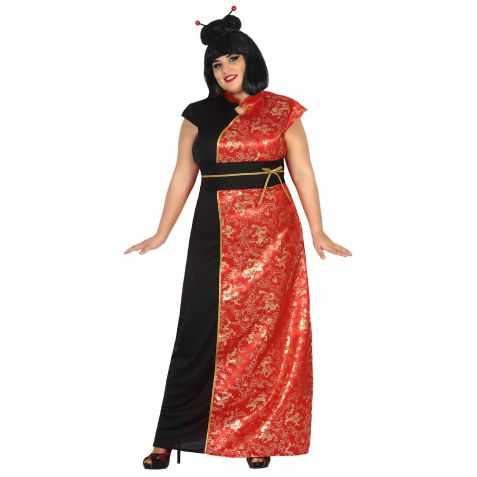 Robe déguisement chinoise adulte