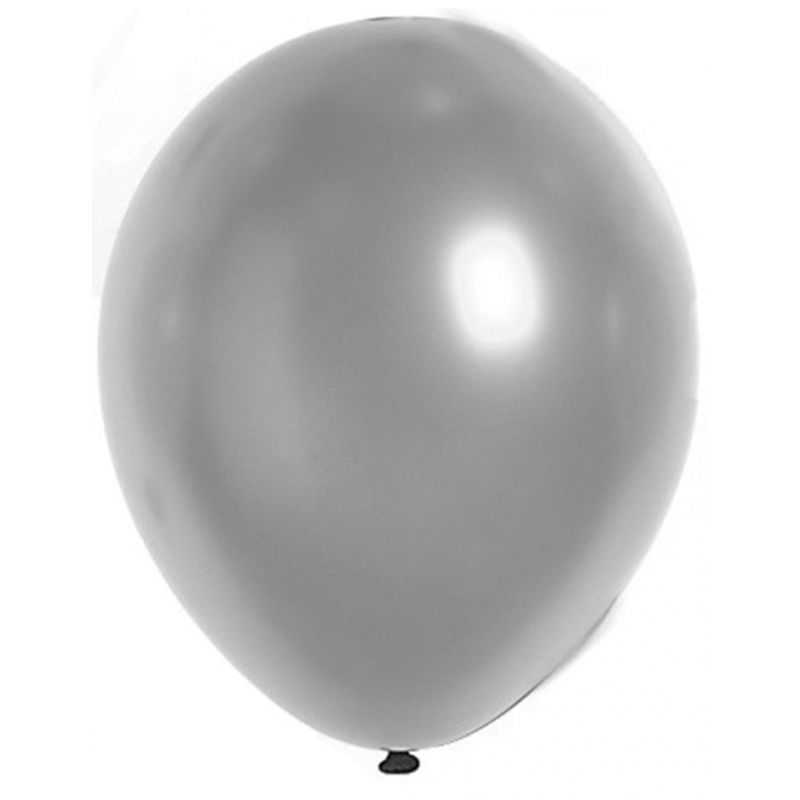 Ballons latex biodégradable noir - Anniversaire 50 ans