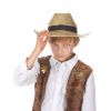 Chapeau cowboy en paille enfant