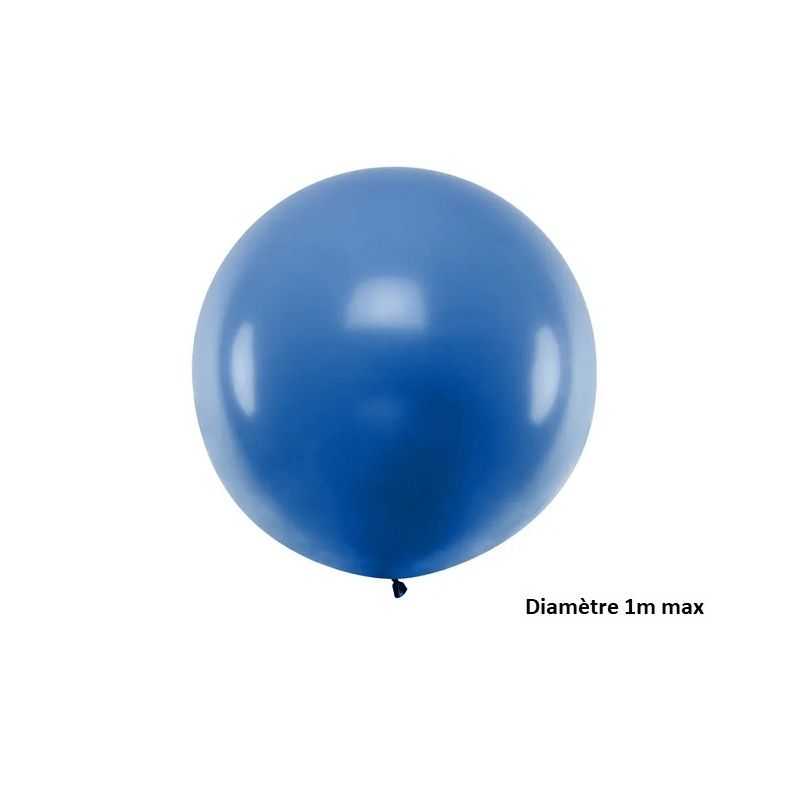 Ballon géant bleu ciel pastel