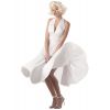 Robe blanche déguisement Maryline