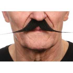 Lot de 12 fausses moustaches adhésives - idée cadeau déguisement