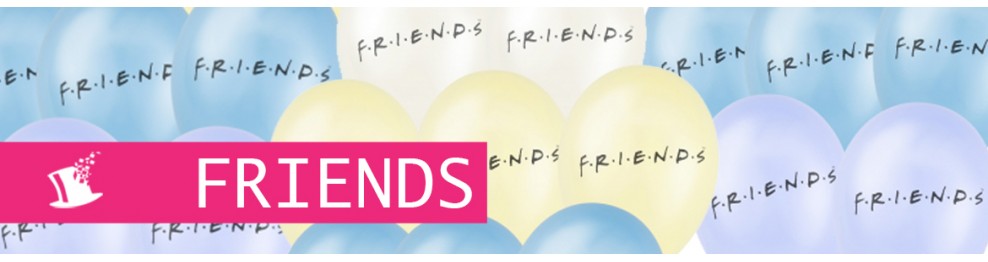 Déco série Friends - articles anniversaire thème Friends